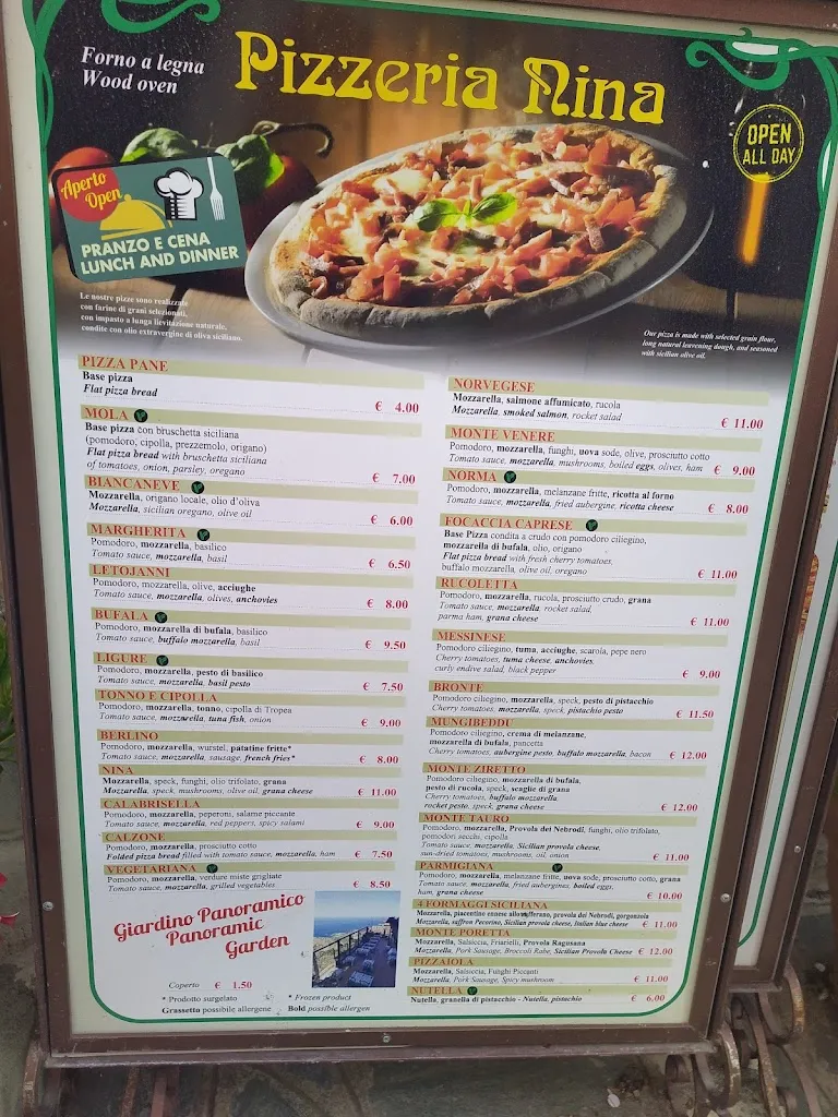 Menu_Pizzeria Nina_Castelmola_immagine_2