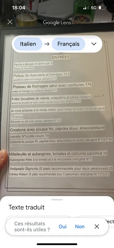 Menu_Signuria Restaurant & Caffè_Lecce_image_1