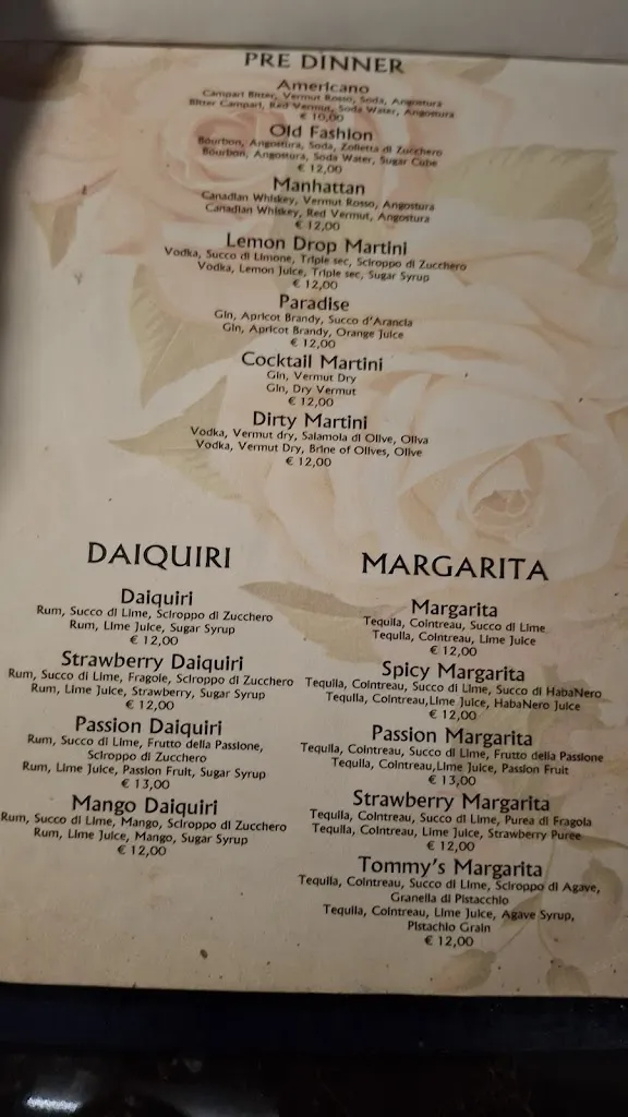 Menu_Trattoria Tiramisù Restaurant in Taormina_Castelmola_image_4