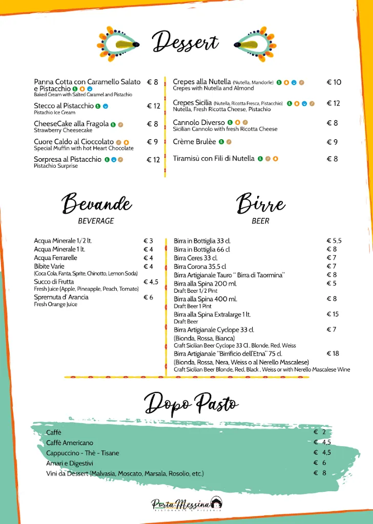 Menu_Ristorante Pizzeria Porta Messina_Castelmola_image_1