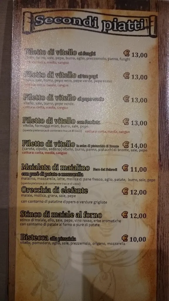 Menu_La cascata steakhouse_Castelvetrano_image_1