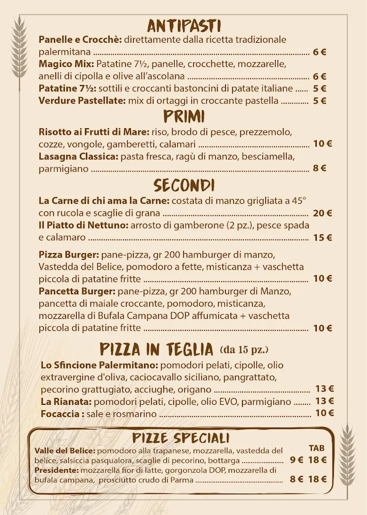 Menu_MAGIE Ristorante Pizzeria a Castelvetrano_Castelvetrano_image_1