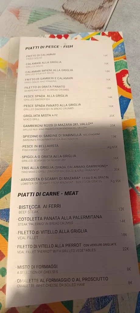 Menu_Ristoranti Ristorante Pierrot_Castelvetrano_image_2