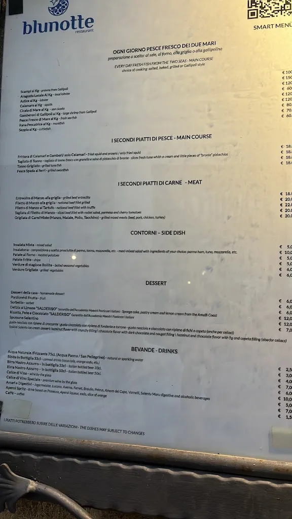 Menu_Ristorante Blunotte_Lecce_image_3