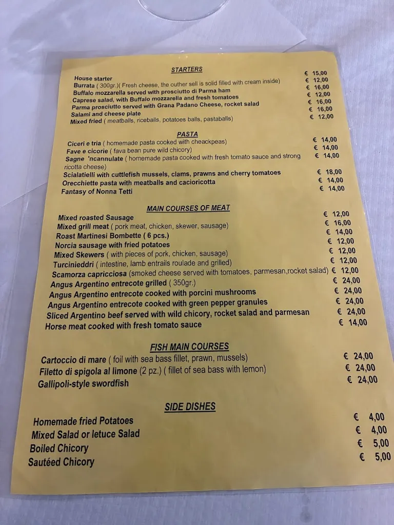 Menu_Trattoria Nonna Tetti_Lecce_image_2