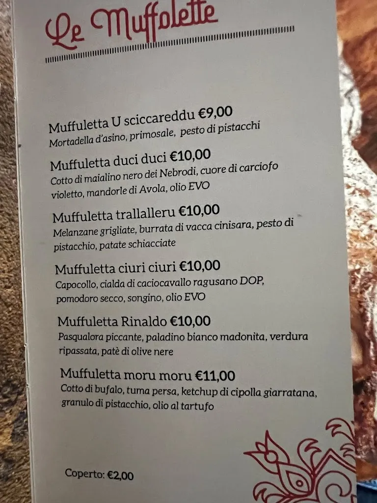 Menu_Vucìa - Cucina Siciliana_Ciaculli_image_4