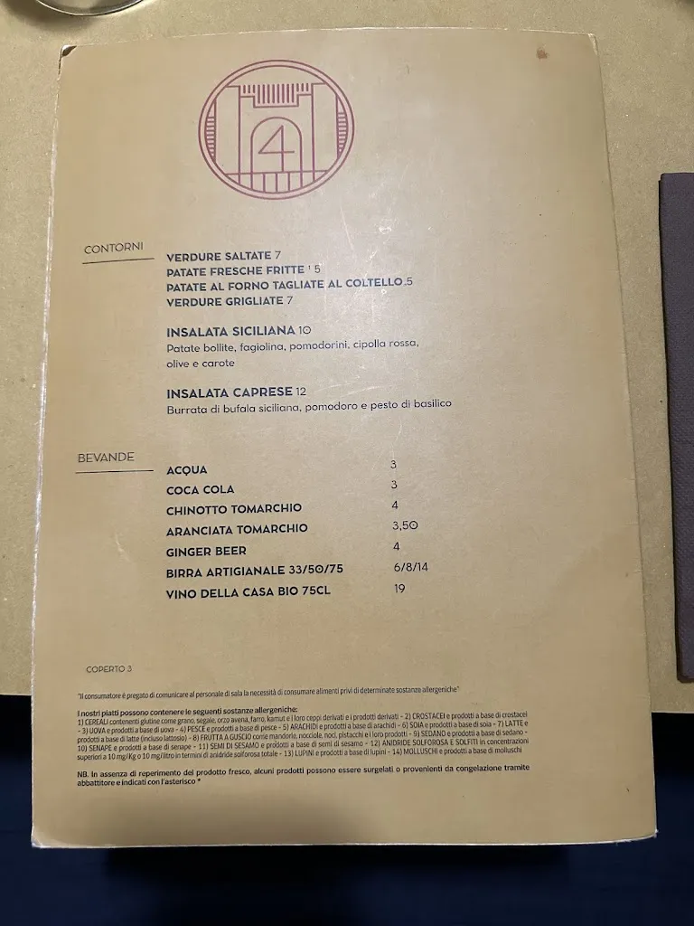 Menu_Taverna Dei Canti_Ciaculli_image_1