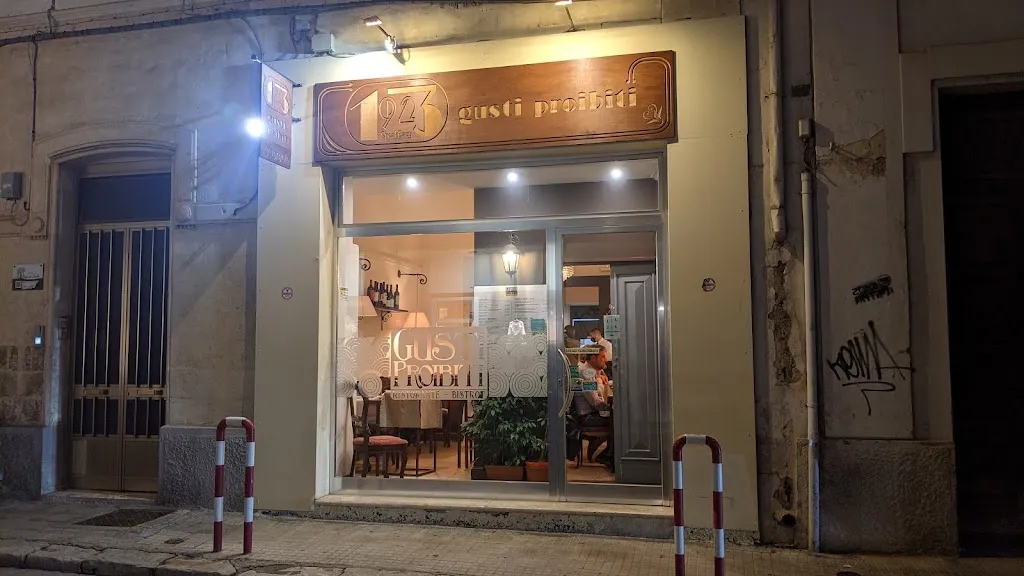 Gusti Proibiti restaurant in Lecce