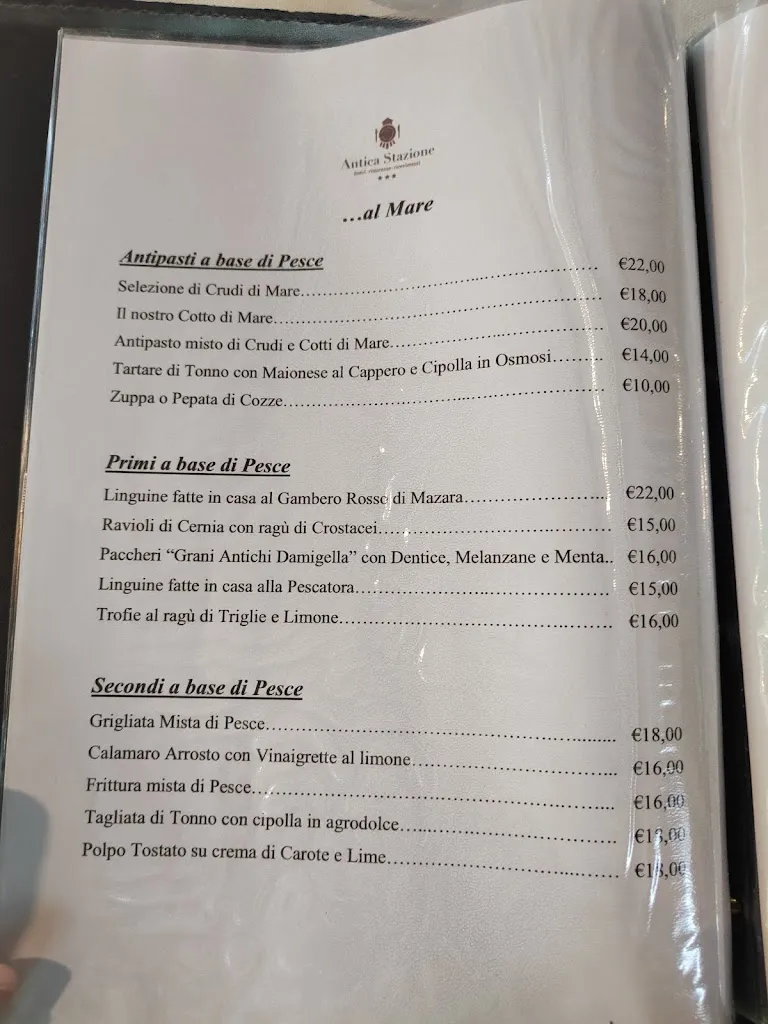 Menu_Restaurant @ Antica Stazione_Chiaramonte Gulfi_immagine_2