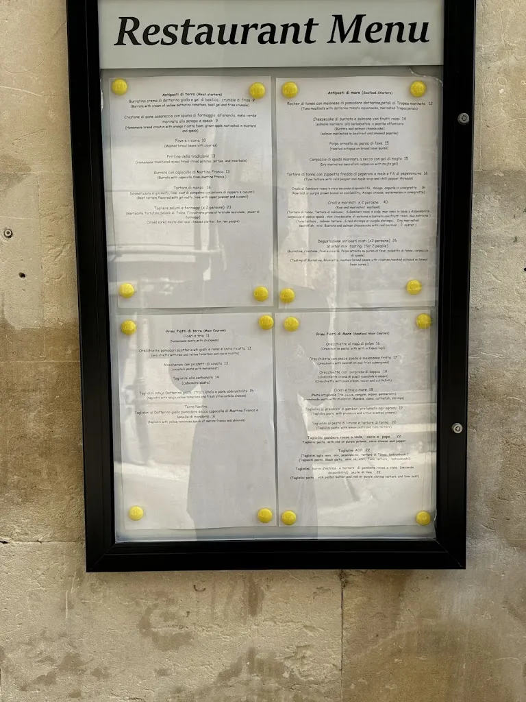 Menu_Ristorante La Locanda del Ballerino_Lecce_image_2