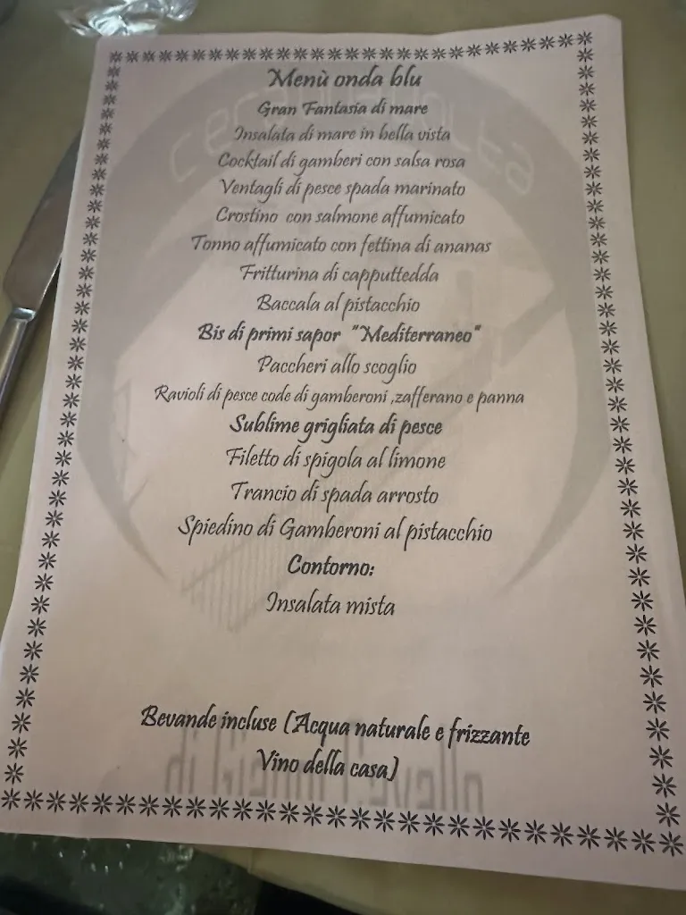 Menu_C'Era Una Volta_Chiaramonte Gulfi_image_1
