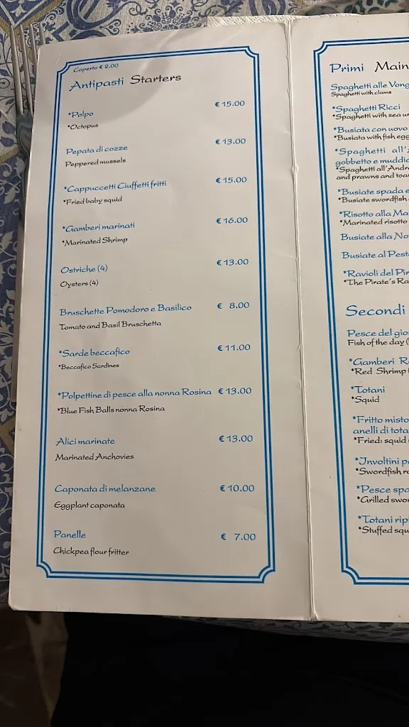 Menu_ANDREA IL PIRATA RISTHOTEL_Cinisi_image_4