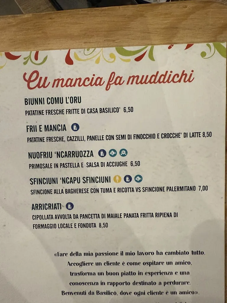Menu_Basilicò - Pizzeria & Braceria Siciliana_Cinisi_image_1