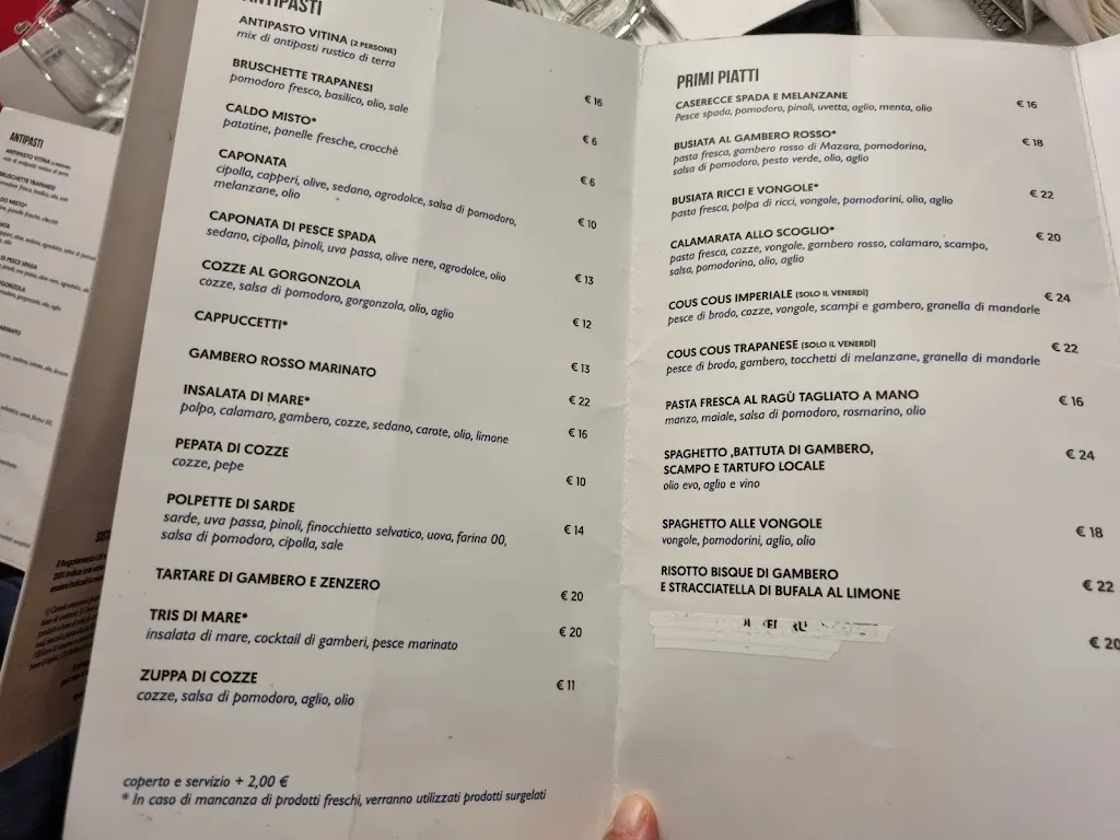 Menu_Vitina Cucina e Pizza_Cinisi_image_2