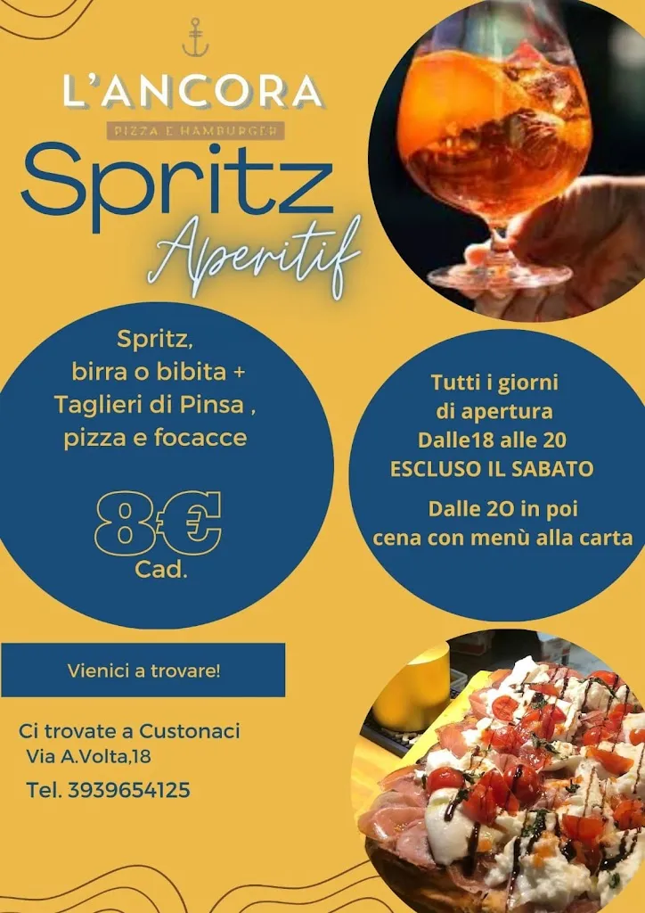 Menü_L’Ancora Pinsa e Hamburger_Custonaci_Bild_1