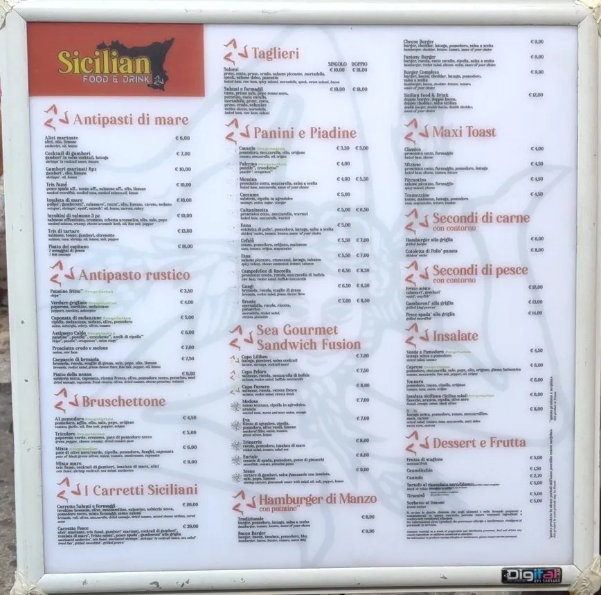 Menu_Sicilian Food & Drink_Cefalù_image_4