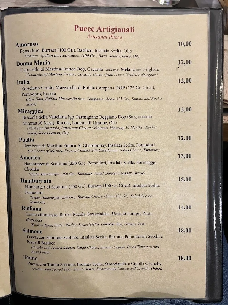 Menu_Miro Coffee Bistrot & Lounge Bar_Lecce_immagine_2