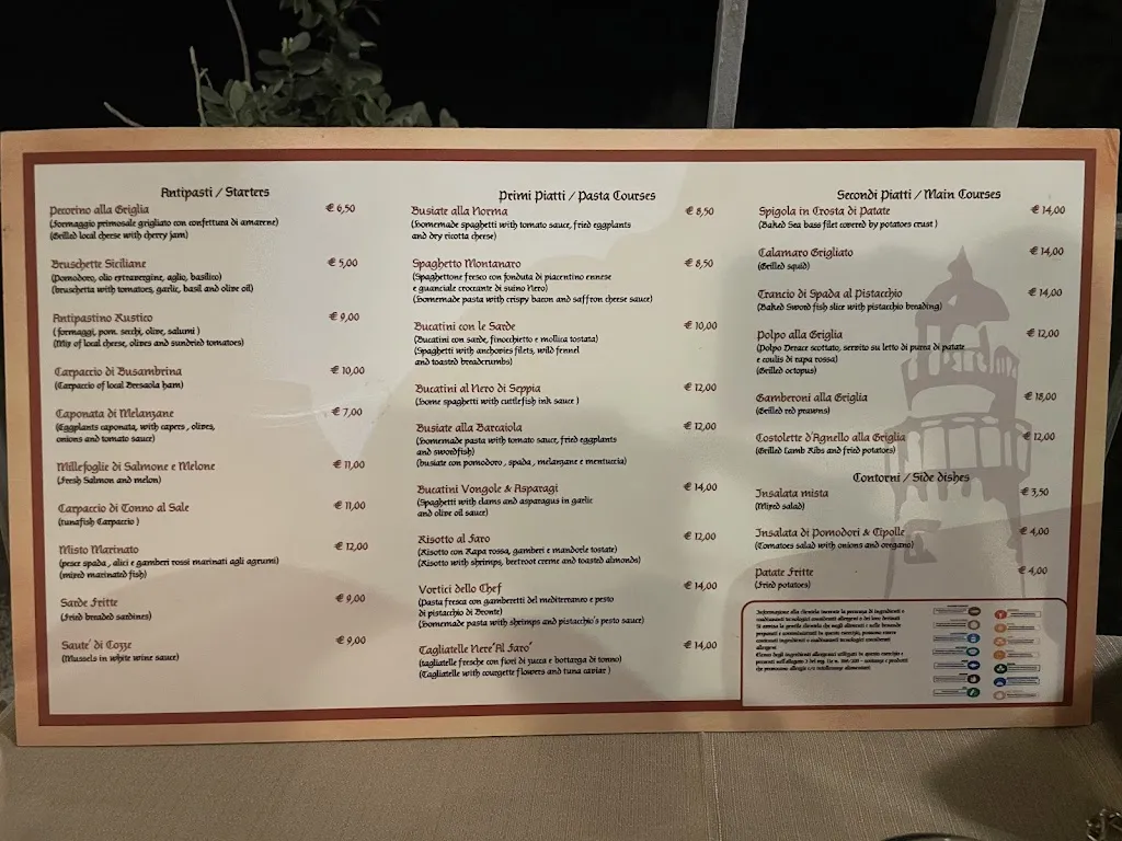Menu_Al Faro_Cefalù_image_3