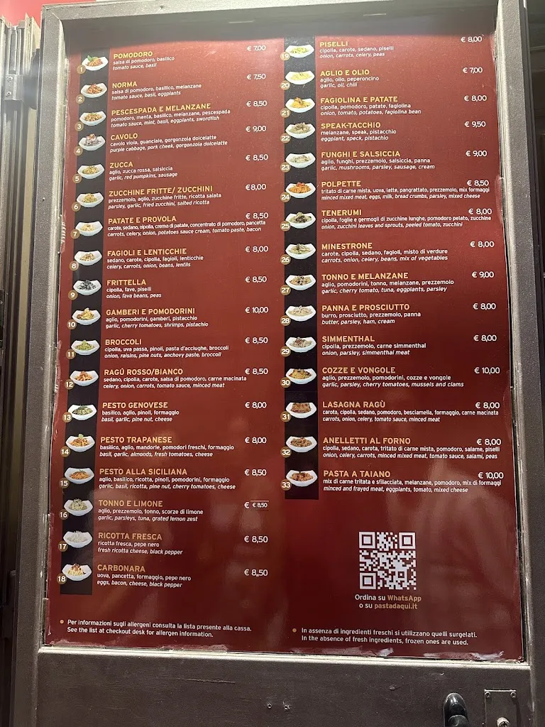 Menu_Pasta da qui!_Cefalù_image_1