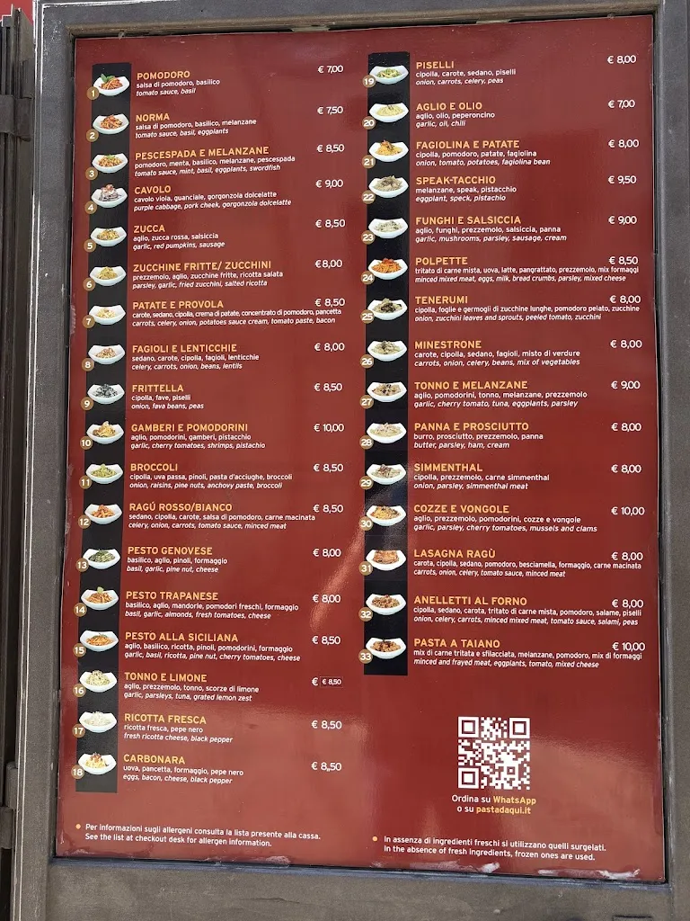 Menu_Pasta da qui!_Cefalù_image_2