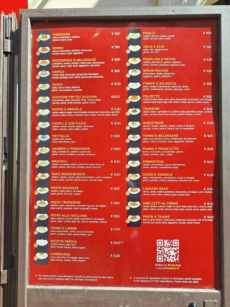 Menu_Pasta da qui!_Cefalù_image_3