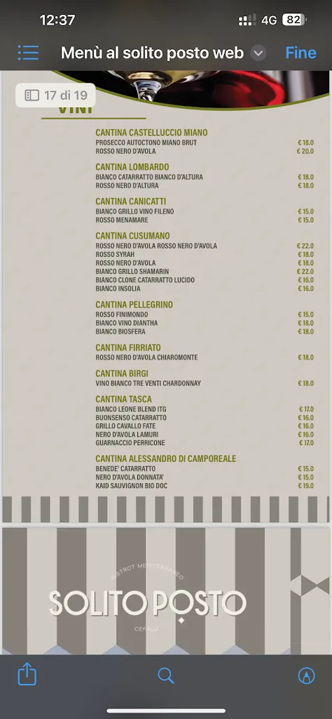 Menu_Al Solito Posto - Bistrò e Café_Cefalù_image_3
