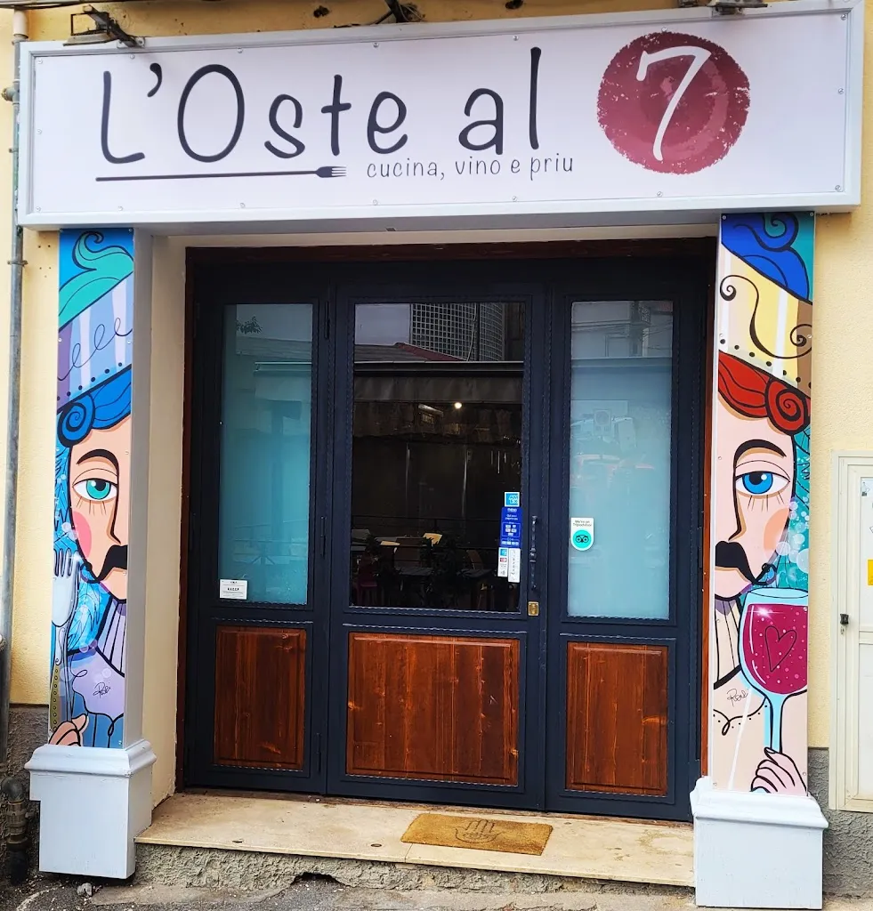 Ristorante L'OSTE AL 7 cucina, vino e priu restaurant in Cefalù
