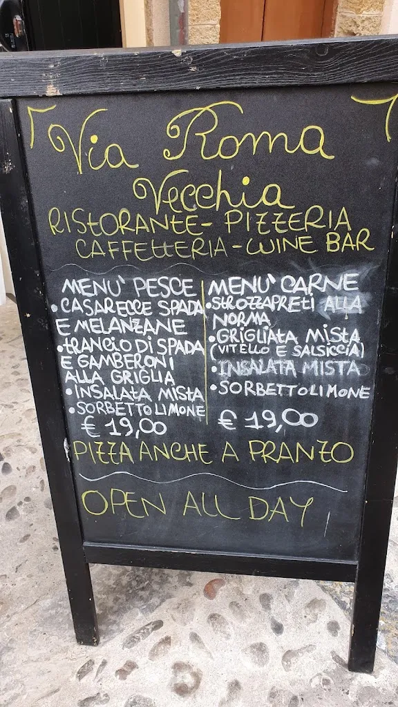 Menü_Via Roma Vecchia Ristorante - Pizzeria_Cefalù_Bild_3