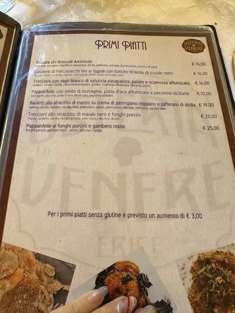 Menu_Osteria di Venere_Erice_image_1