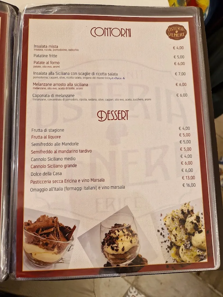 Menu_Osteria di Venere_Erice_image_3