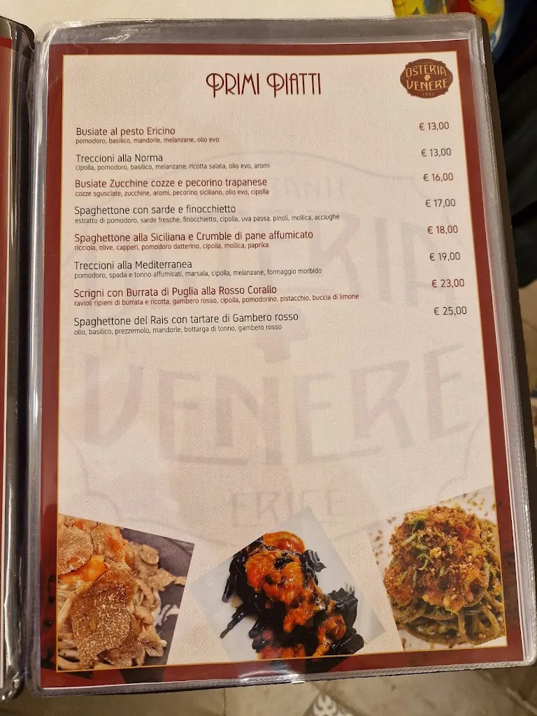 Menu_Osteria di Venere_Erice_image_4