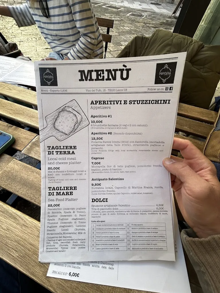 Menu_Porcaria - Il Panino Gourmet_Lecce_immagine_4