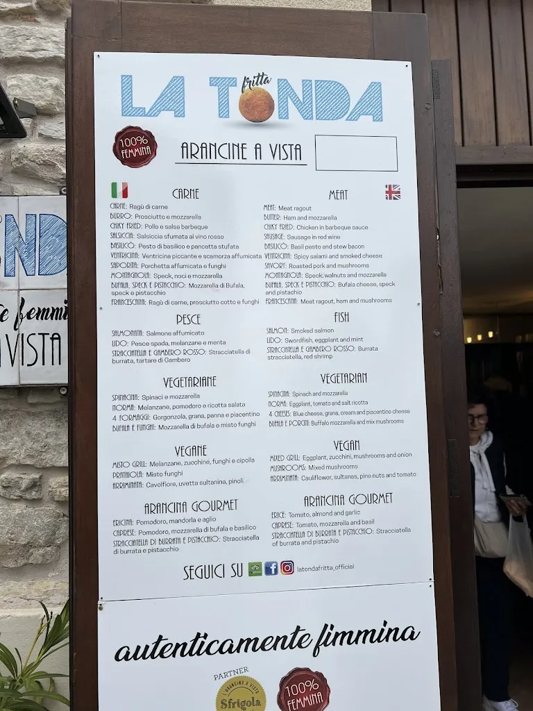 Menu_La Tonda Fritta_Erice_image_1