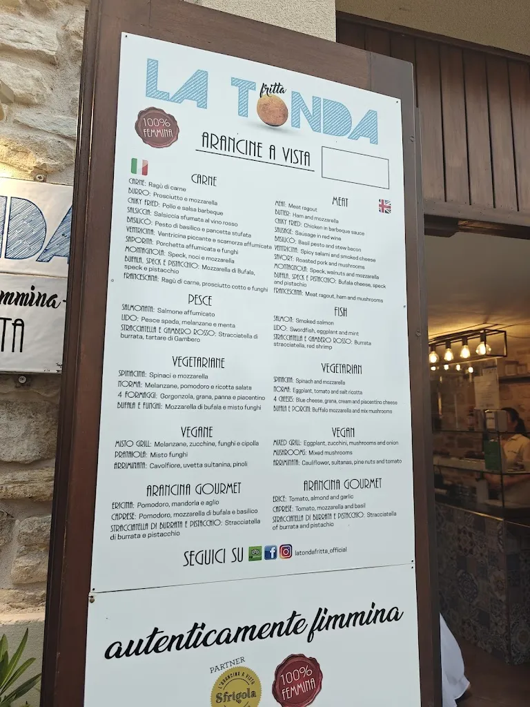 Menu_La Tonda Fritta_Erice_image_2