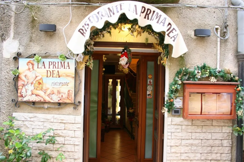 La Prima Dea restaurant in Erice