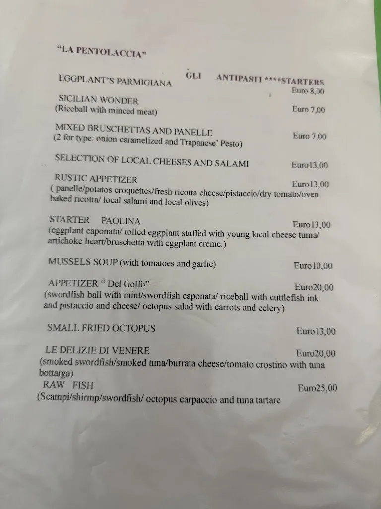 Menu_La Pentolaccia_Erice_image_2