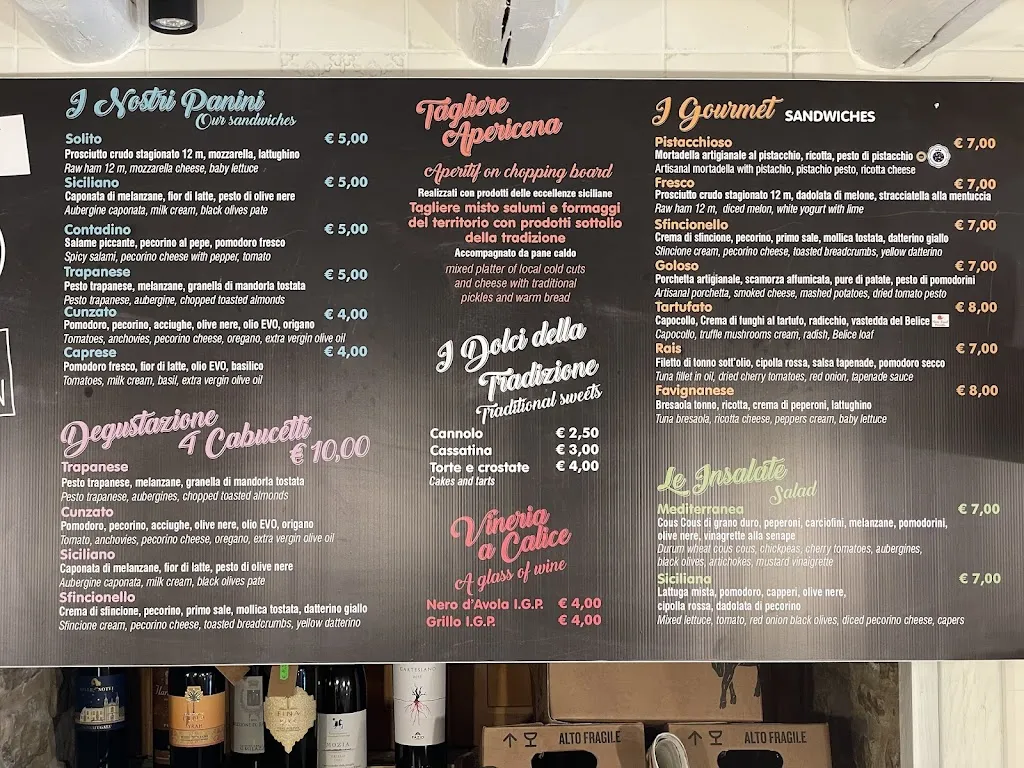 Menu_Gusto Panino Gourmet_Erice_image_3