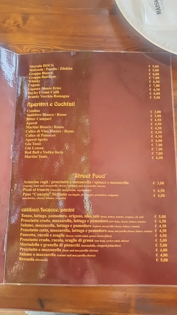 Menu_Ristorante Pizzeria Bar new Venus_Erice_image_4