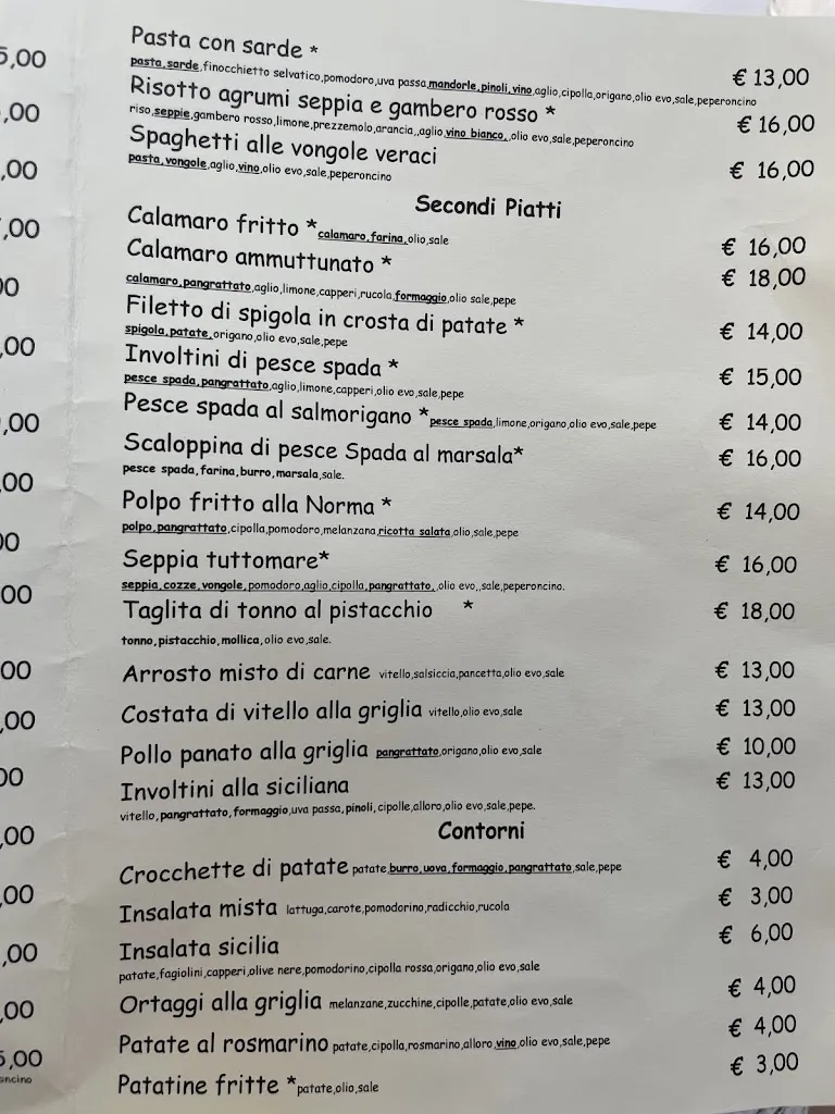 Menu_Ristorante Caffé San Rocco_Erice_image_2