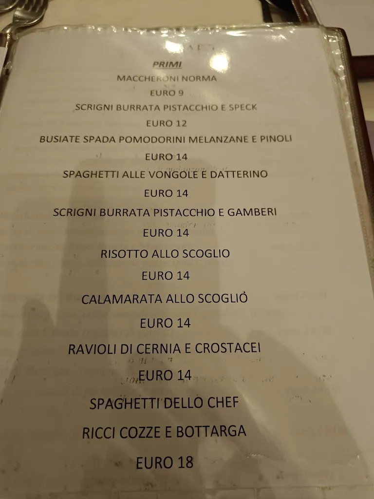 Menü_Vincenzo Restaurant_Falcone_Bild_3