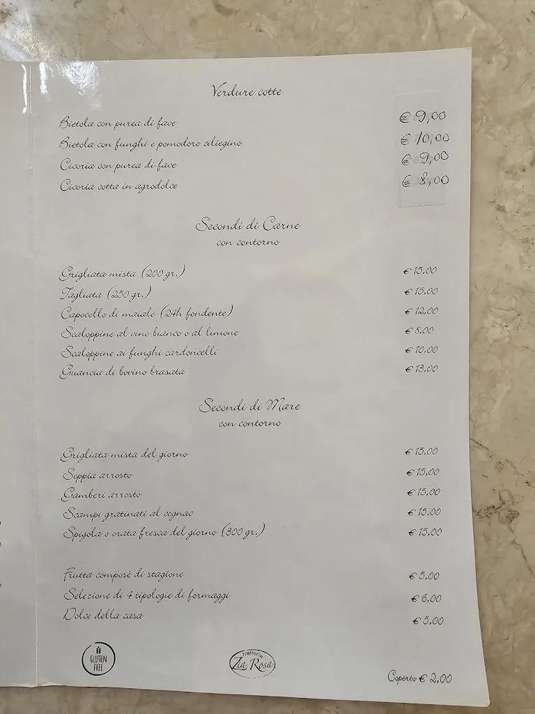 Menu_Trattoria Zia Rosa - Gravina in Puglia_Gravina in Puglia_image_3