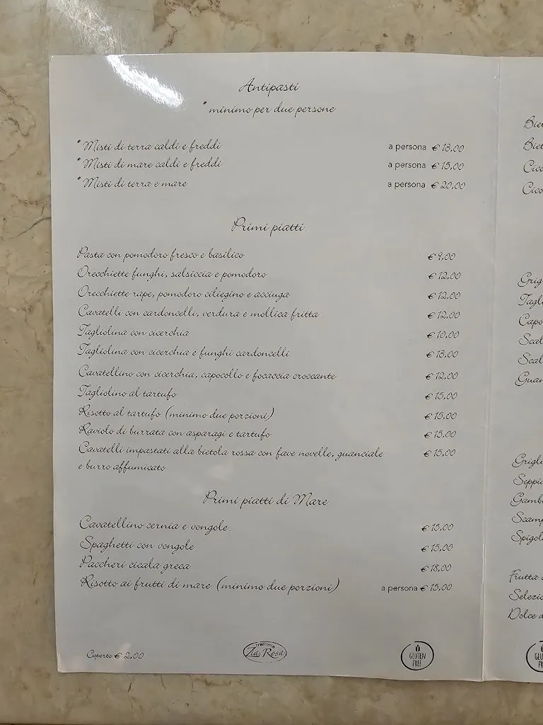 Menu_Trattoria Zia Rosa - Gravina in Puglia_Gravina in Puglia_image_4