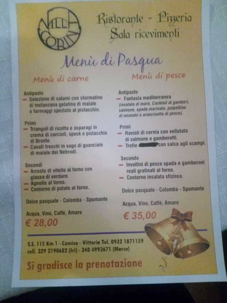 Menu_Ristorante Villa Corin_Comiso_image_1
