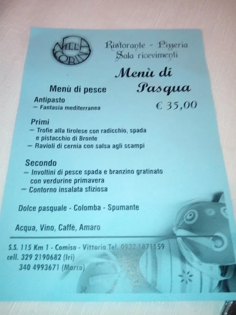 Menu_Ristorante Villa Corin_Comiso_image_2