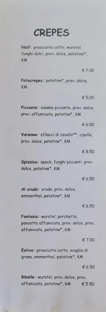 Menu_Naif art cafè_Comiso_image_4