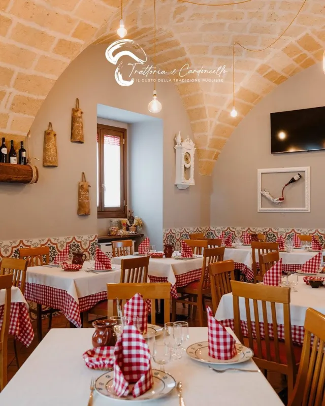 Trattoria Il Cardoncello restaurant in Gravina in Puglia