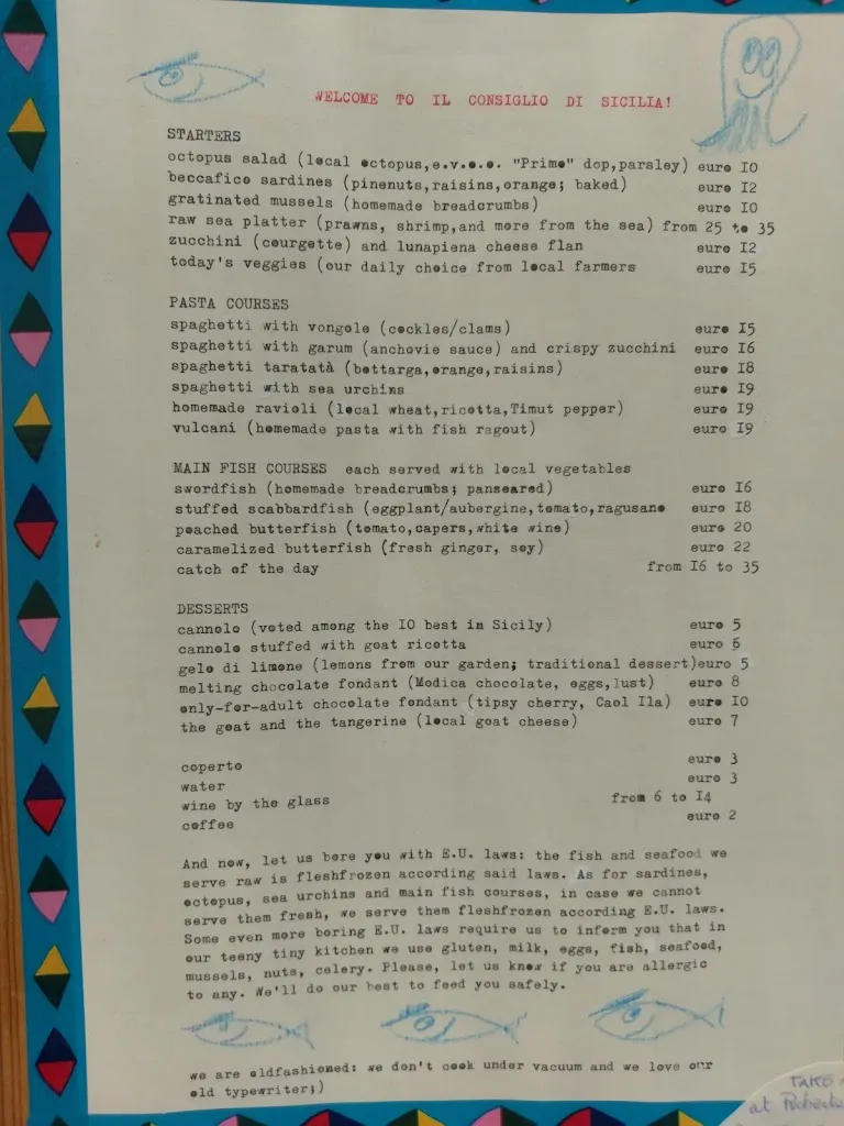 Menu_Il Consiglio di Sicilia_Donnalucata_image_4