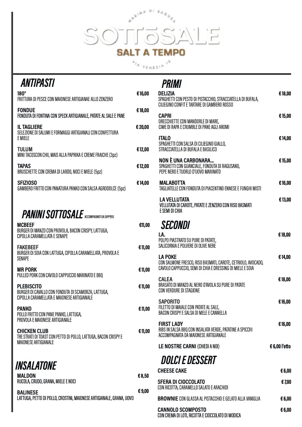 Menu_Sottosale Salt A Tempo_Donnalucata_image_1