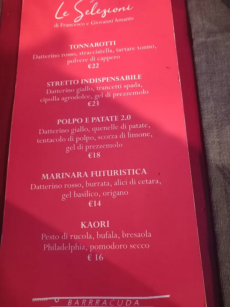 Menu_Barrracuda_Faro Superiore_image_1
