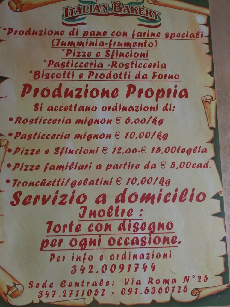 Menu_Panificio italian Bakery di Martorana Davide_Ficarazzi_image_2